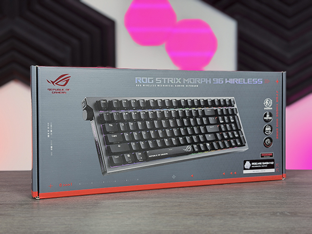 ASUS ROG Morph 96: клавиатура, которая сжала полный размер без потери функций