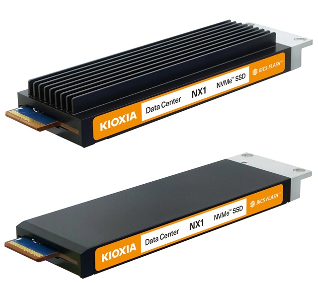 KIOXIA представила NX1 — первый SSD с прямым жидкостным охлаждением